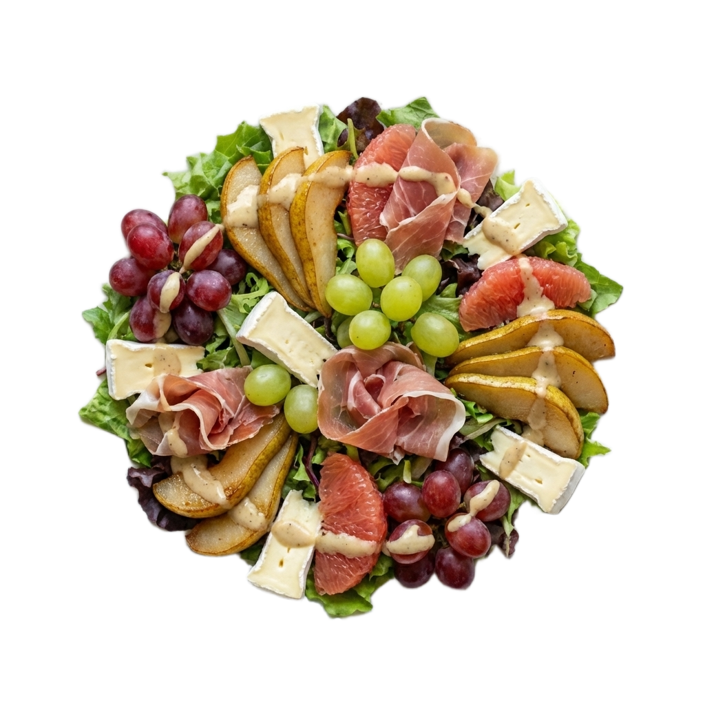 САЛАТ З ГРУШЕЮ ТА ПРОШУТО